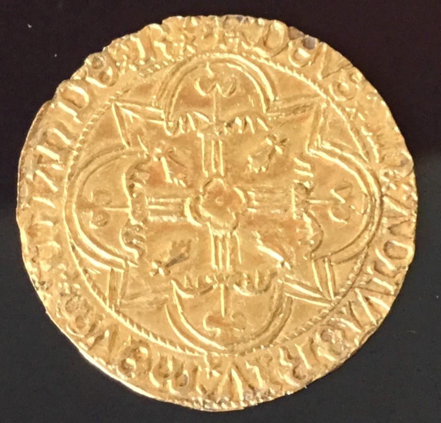 Gold-Florin-For-Jean-II-Of-King-France,-1350-1364